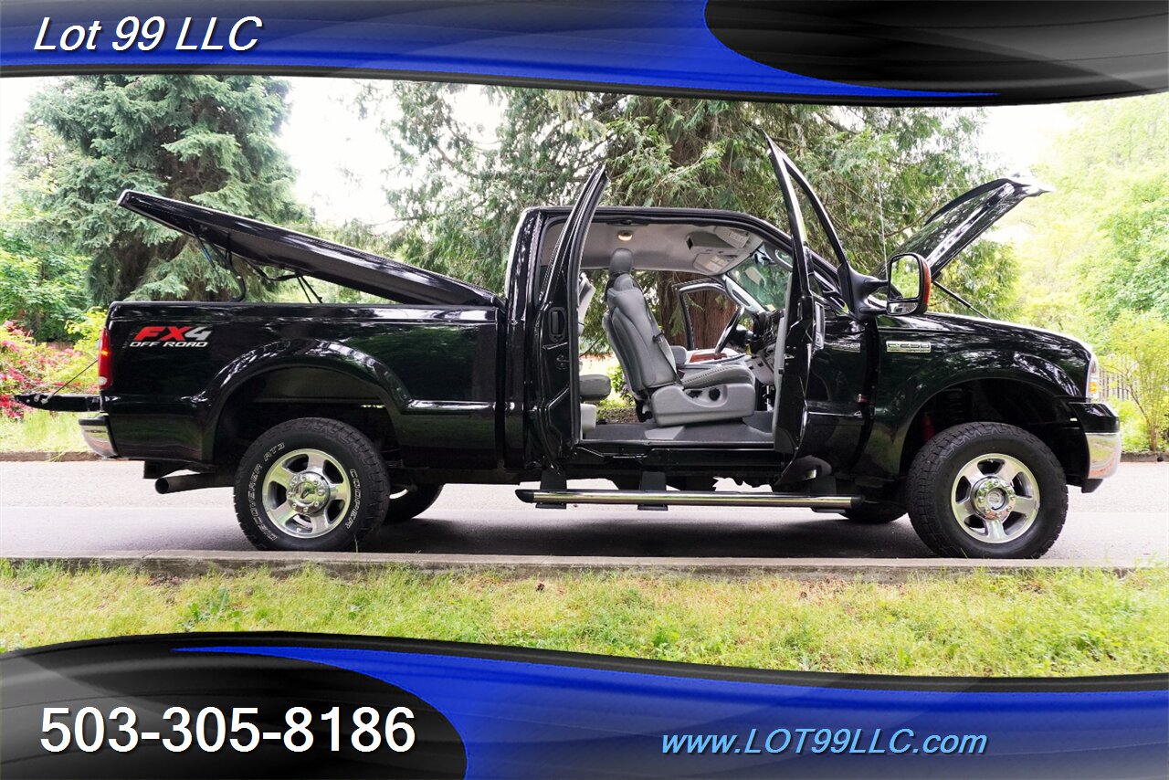 2005 Ford F-250 Lariat 4dr SuperCab 4X4 Power Stroke 94k Low miles  Leather Short Bed 2 OWNERS - Photo 27 - Milwaukie, OR 97267