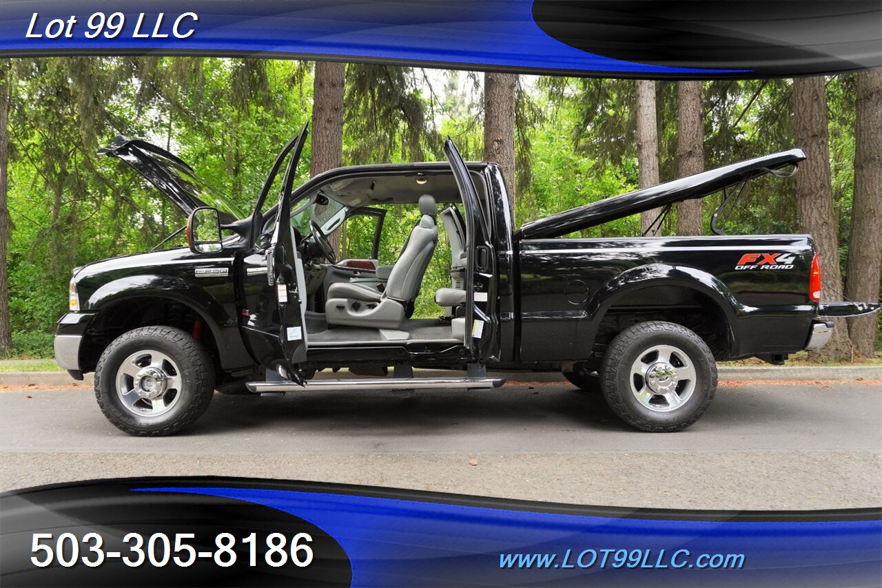 2005 Ford F-250 Lariat 4dr SuperCab 4X4 Power Stroke 94k Low miles  Leather Short Bed 2 OWNERS - Photo 25 - Milwaukie, OR 97267