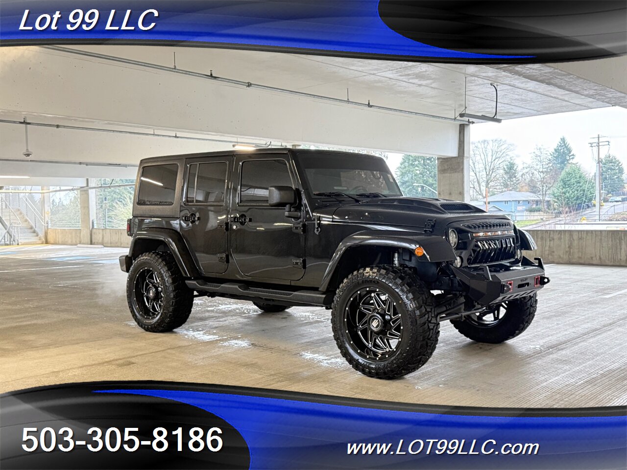 2018 Jeep Wrangler Sahara ** Red Leather Interior**  New 35 " Tires 20 " Wheels - Photo 9 - Milwaukie, OR 97267