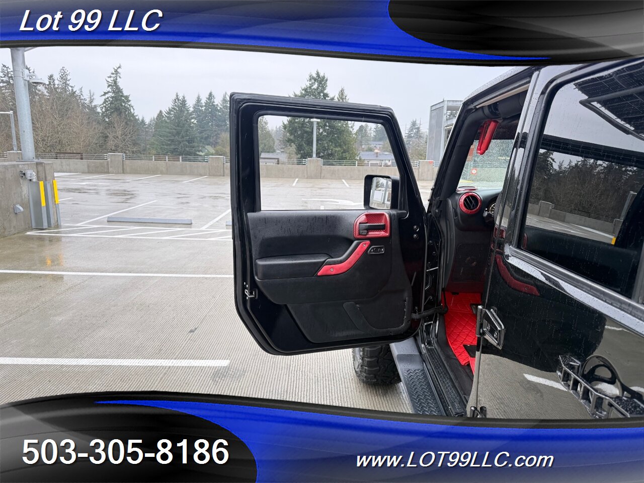2018 Jeep Wrangler Sahara ** Red Leather Interior**  New 35 " Tires 20 " Wheels - Photo 26 - Milwaukie, OR 97267