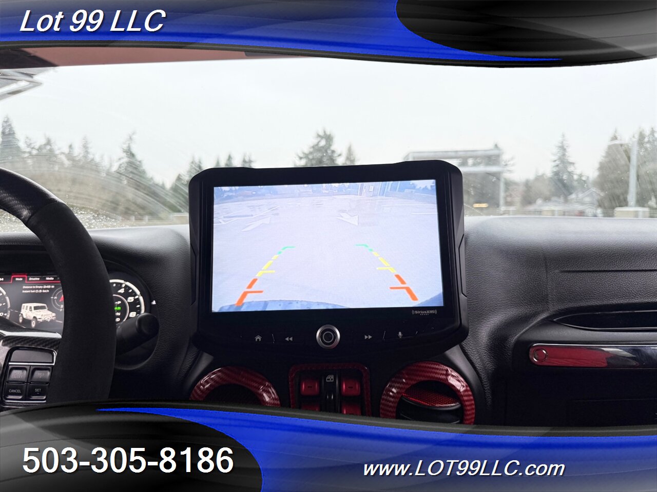 2018 Jeep Wrangler Sahara ** Red Leather Interior**  New 35 " Tires 20 " Wheels - Photo 16 - Milwaukie, OR 97267