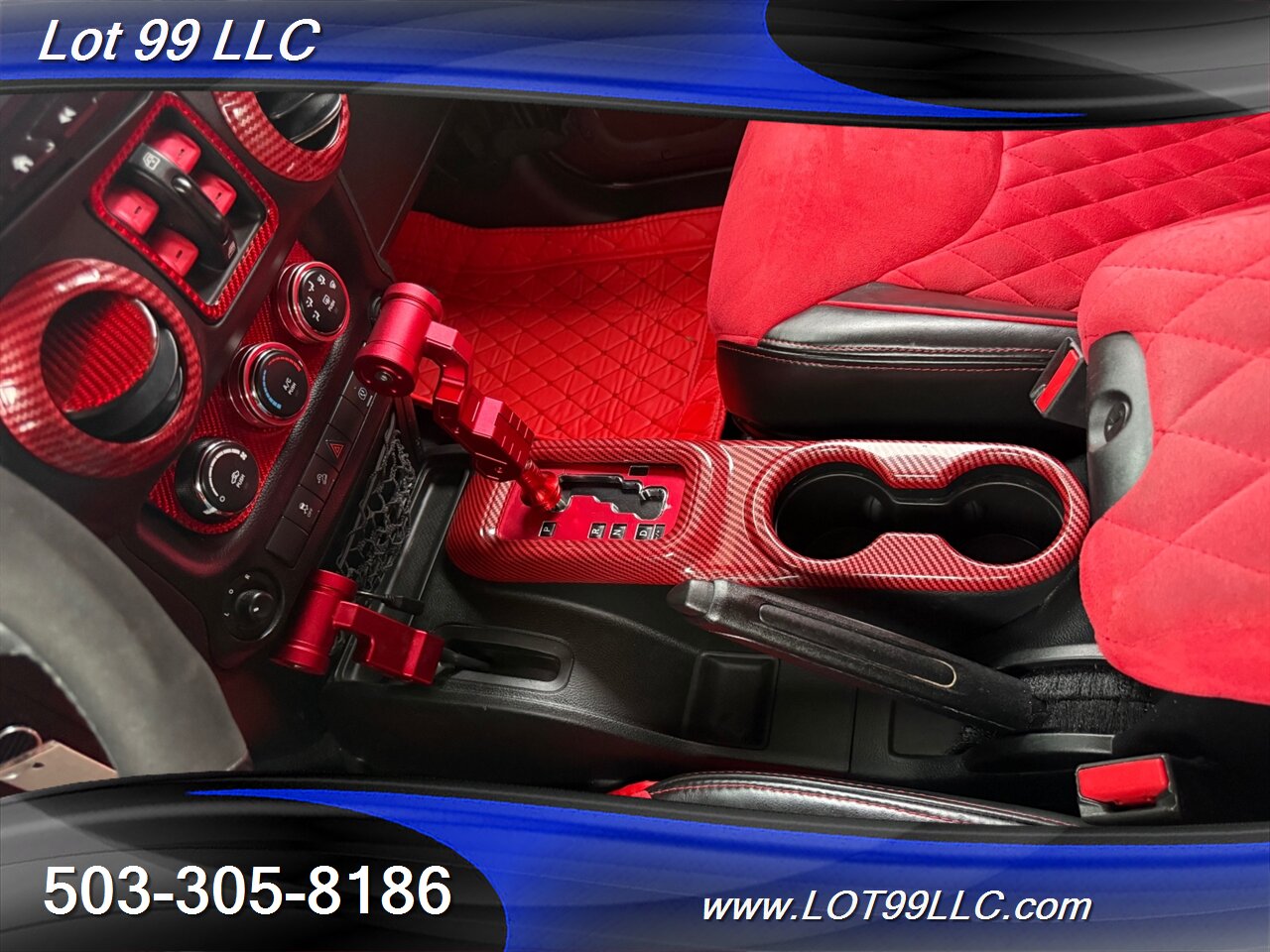 2018 Jeep Wrangler Sahara ** Red Leather Interior**  New 35 " Tires 20 " Wheels - Photo 31 - Milwaukie, OR 97267