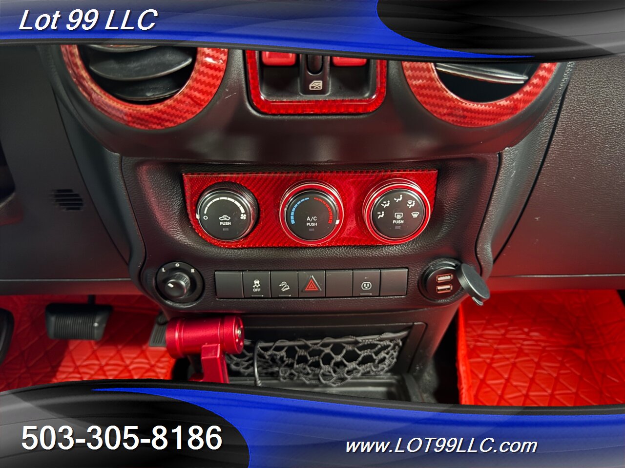 2018 Jeep Wrangler Sahara ** Red Leather Interior**  New 35 " Tires 20 " Wheels - Photo 30 - Milwaukie, OR 97267