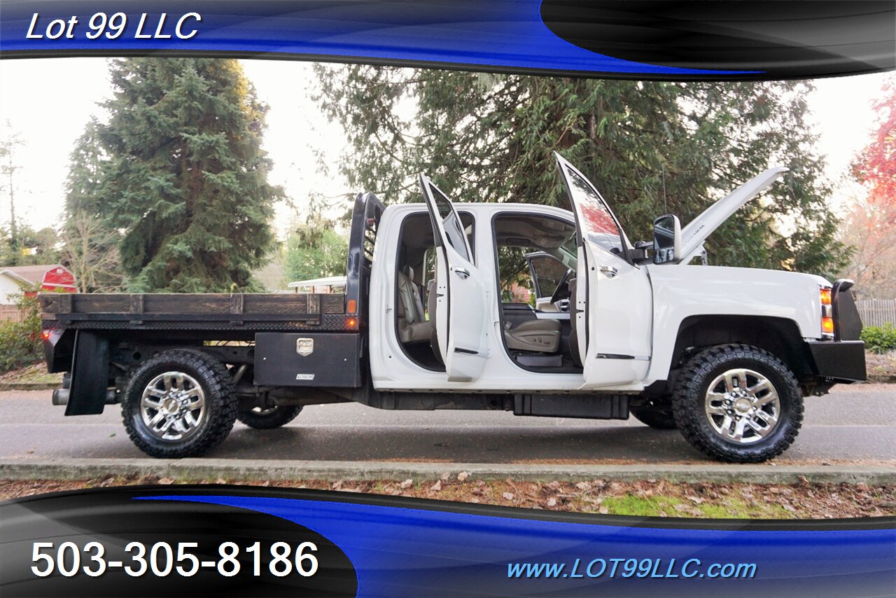 2015 Chevrolet Silverado 2500HD LTZ 4X4 6.6L DURAMAX Leather GPS Flat bed NEW TIRE   - Photo 33 - Milwaukie, OR 97267