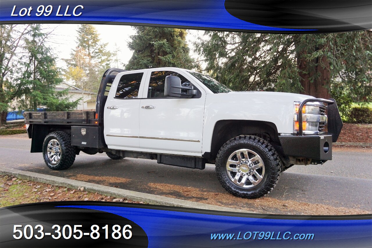 2015 Chevrolet Silverado 2500HD LTZ 4X4 6.6L DURAMAX Leather GPS Flat bed NEW TIRE   - Photo 11 - Milwaukie, OR 97267