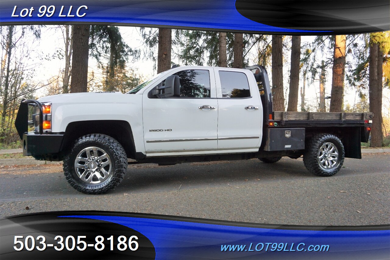 2015 Chevrolet Silverado 2500HD LTZ 4X4 6.6L DURAMAX Leather GPS Flat bed NEW TIRE   - Photo 7 - Milwaukie, OR 97267