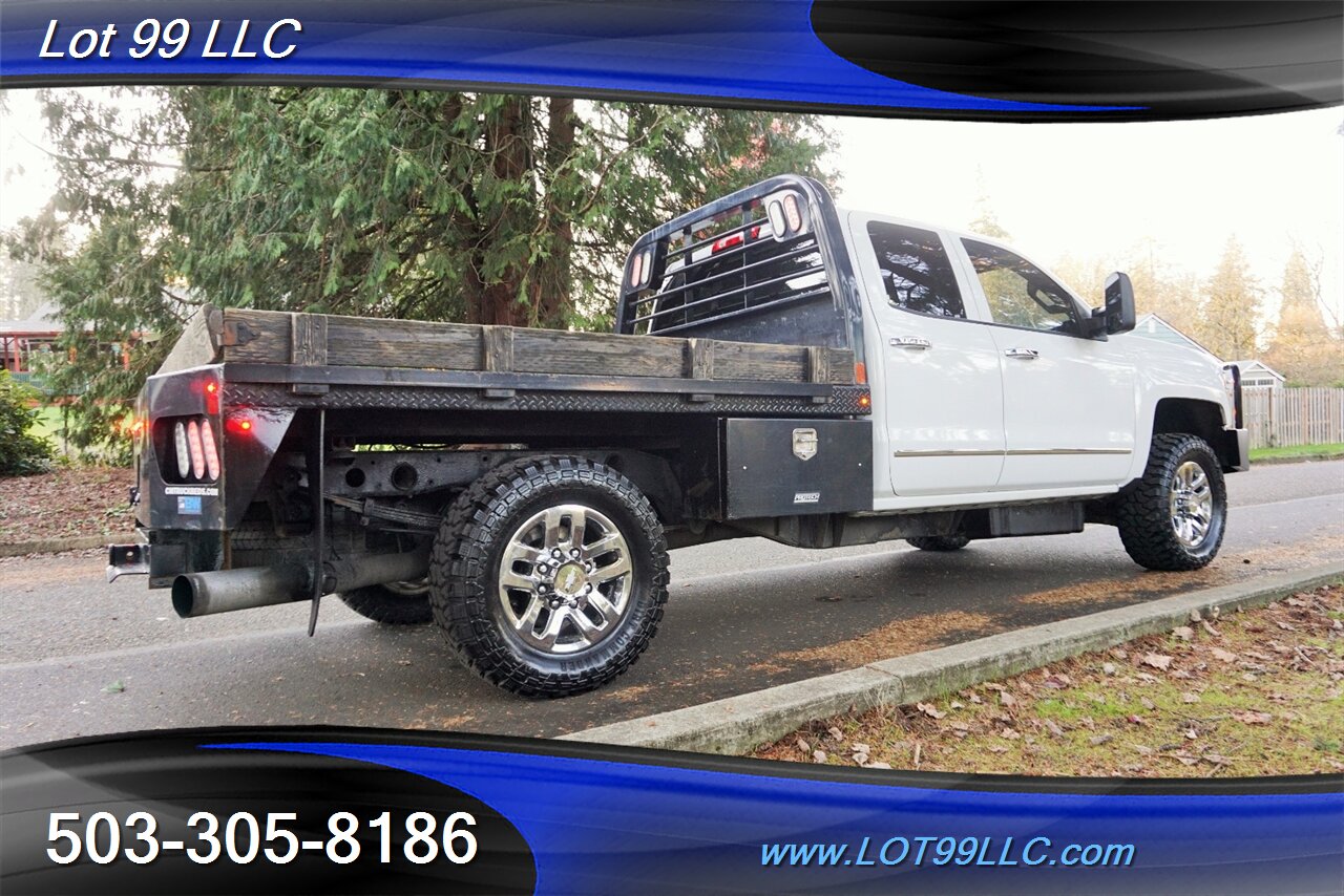 2015 Chevrolet Silverado 2500HD LTZ 4X4 6.6L DURAMAX Leather GPS Flat bed NEW TIRE   - Photo 13 - Milwaukie, OR 97267