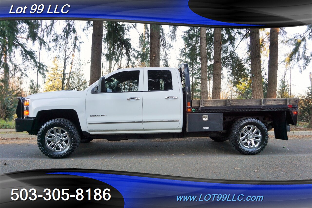 2015 Chevrolet Silverado 2500HD LTZ 4X4 6.6L DURAMAX Leather GPS Flat bed NEW TIRE   - Photo 6 - Milwaukie, OR 97267