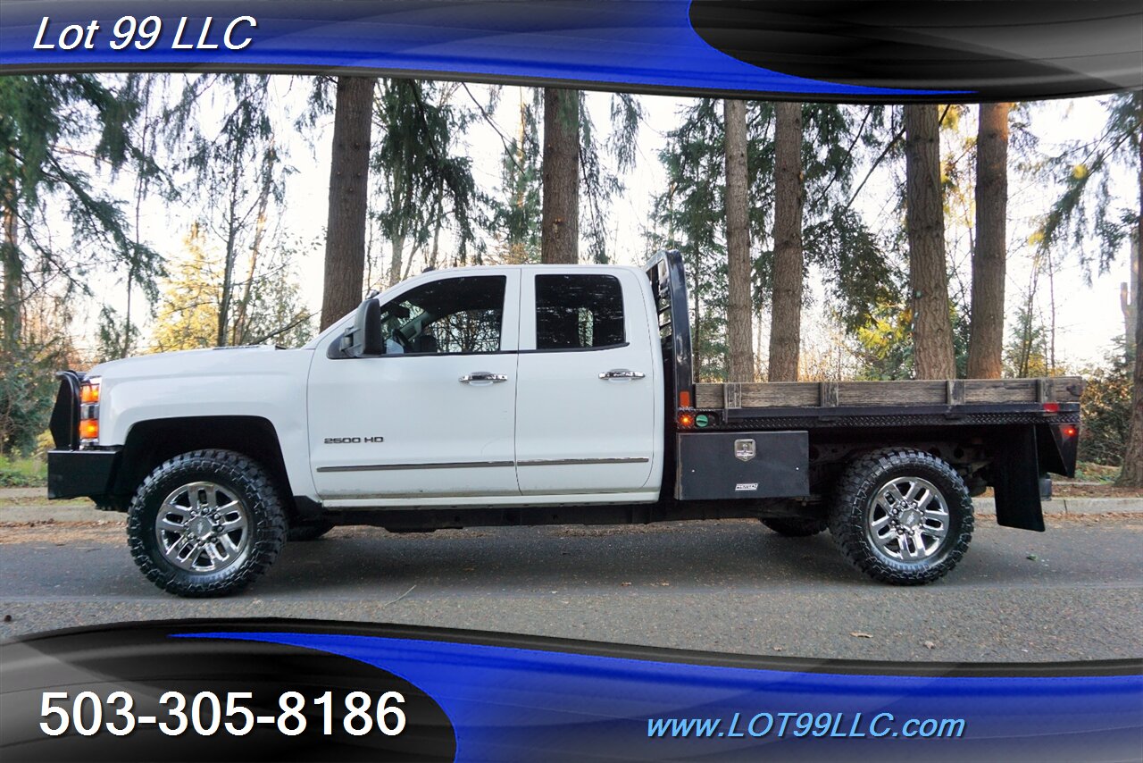 2015 Chevrolet Silverado 2500HD LTZ 4X4 6.6L DURAMAX Leather GPS Flat bed NEW TIRE   - Photo 1 - Milwaukie, OR 97267