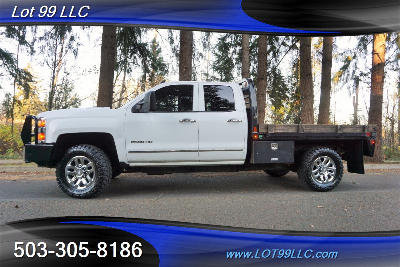 2015 Chevrolet Silverado 2500HD LTZ 4X4 6.6L DURAMAX Leather GPS Flat bed NEW TIRE   - Photo 9 - Milwaukie, OR 97267