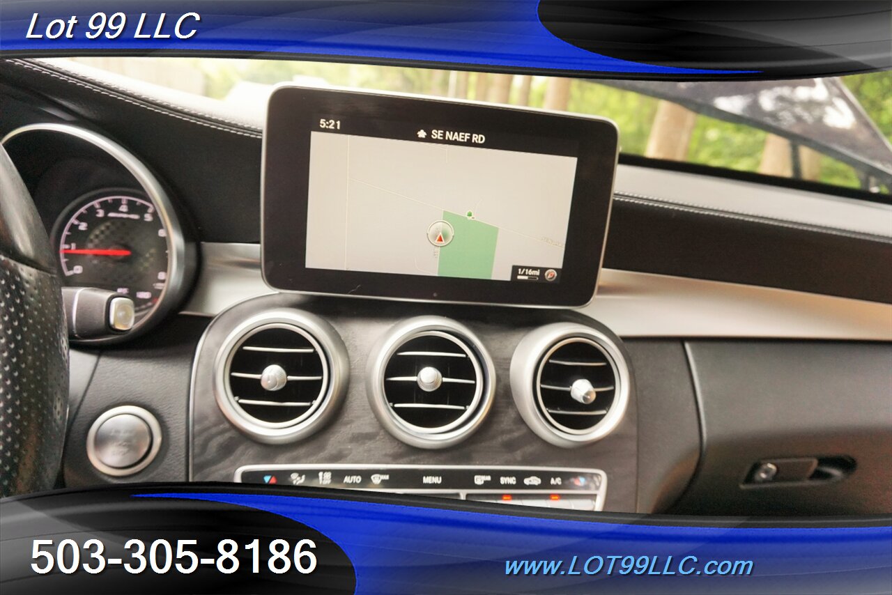 2017 Mercedes-Benz AMG C 43 Sedan Only 91K Heated Leather Pano Roof - Photo 21 - Milwaukie, OR 97267