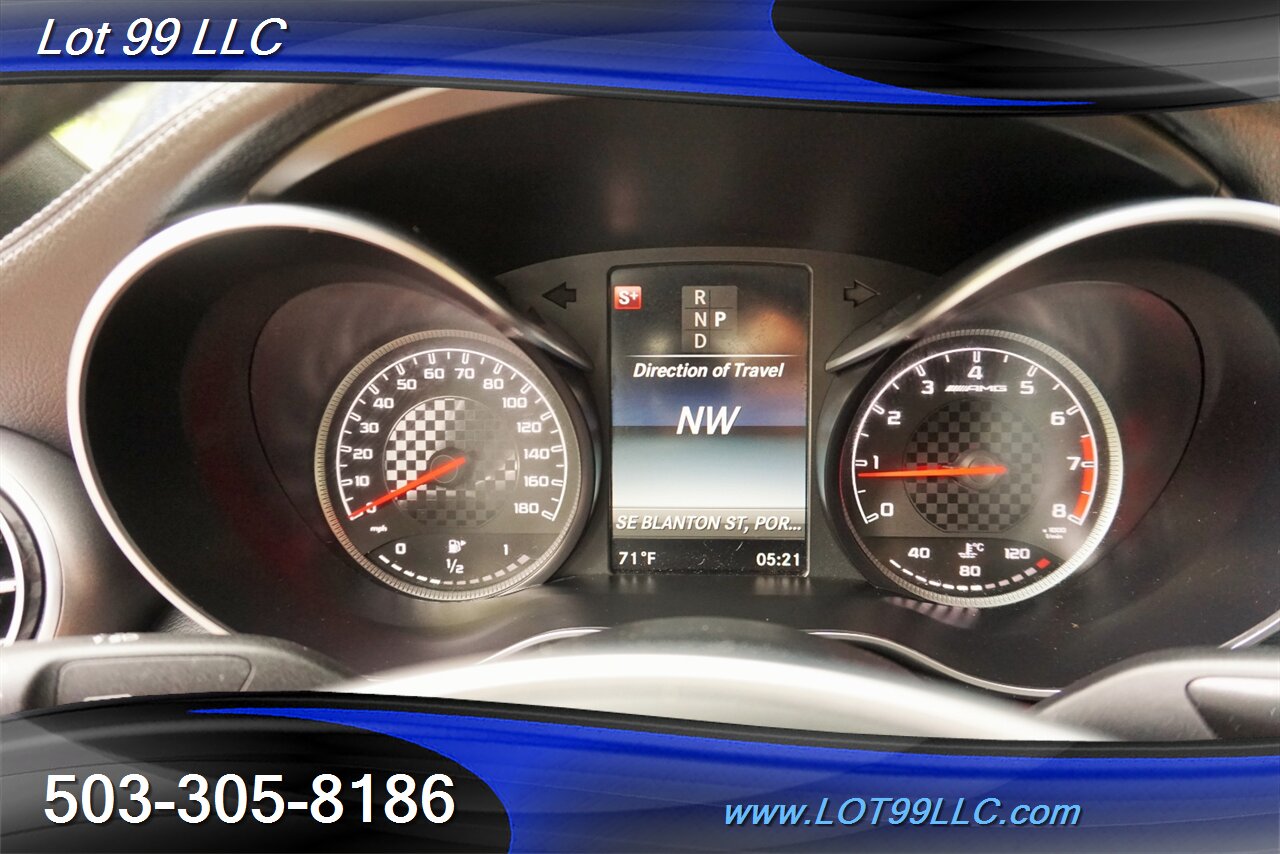 2017 Mercedes-Benz AMG C 43 Sedan Only 91K Heated Leather Pano Roof - Photo 20 - Milwaukie, OR 97267