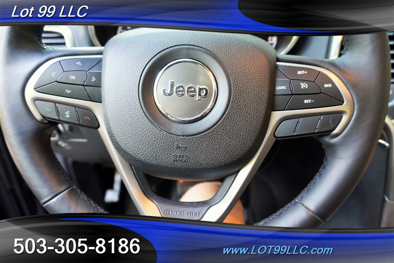 2018 Jeep Grand Cherokee Limited 4X4 V6 3.6L Auto Heated AC Leather Pano  Lifted Black Wheels NEWER OFF ROAD TIRES - Photo 24 - Milwaukie, OR 97267