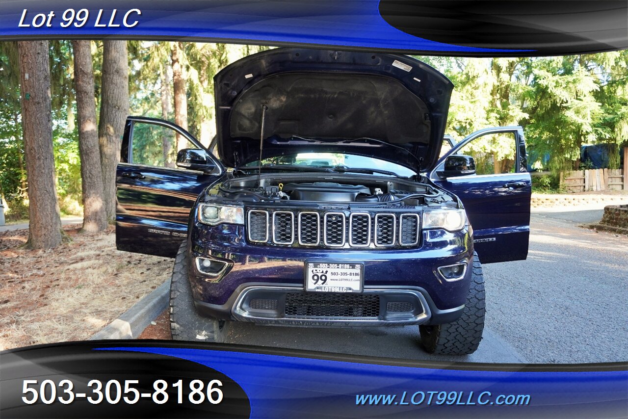 2018 Jeep Grand Cherokee Limited 4X4 V6 3.6L Auto Heated AC Leather Pano  Lifted Black Wheels NEWER OFF ROAD TIRES - Photo 30 - Milwaukie, OR 97267