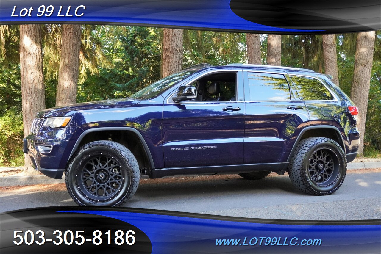 2018 Jeep Grand Cherokee Limited 4X4 V6 3.6L Auto Heated AC Leather Pano  Lifted Black Wheels NEWER OFF ROAD TIRES - Photo 5 - Milwaukie, OR 97267