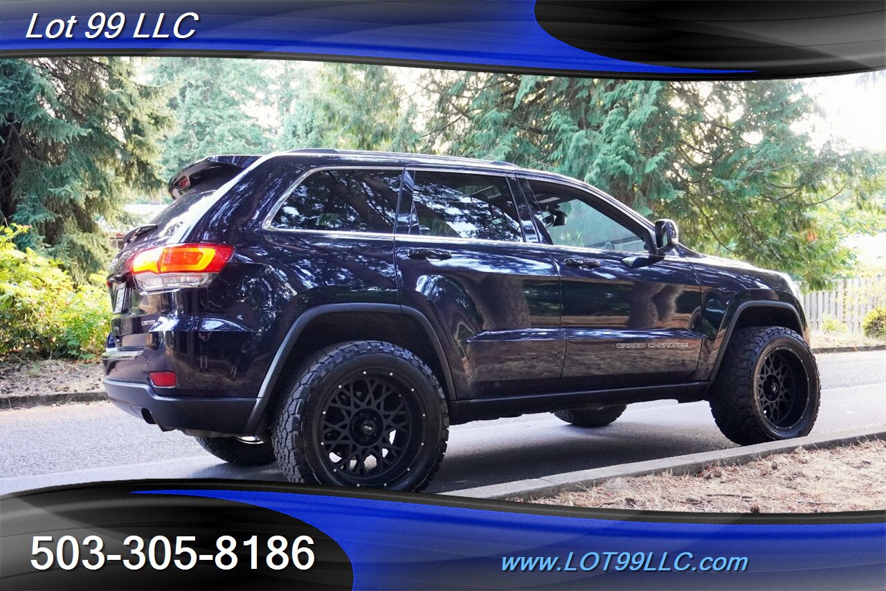 2018 Jeep Grand Cherokee Limited 4X4 V6 3.6L Auto Heated AC Leather Pano  Lifted Black Wheels NEWER OFF ROAD TIRES - Photo 9 - Milwaukie, OR 97267