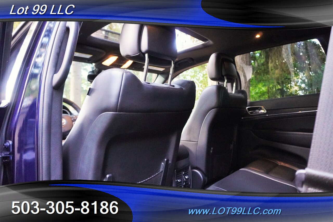 2018 Jeep Grand Cherokee Limited 4X4 V6 3.6L Auto Heated AC Leather Pano  Lifted Black Wheels NEWER OFF ROAD TIRES - Photo 12 - Milwaukie, OR 97267