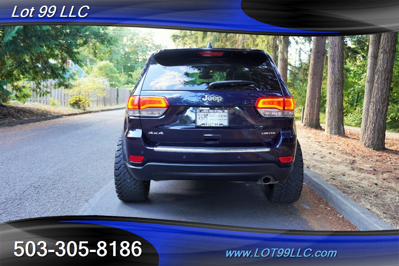 2018 Jeep Grand Cherokee Limited 4X4 V6 3.6L Auto Heated AC Leather Pano  Lifted Black Wheels NEWER OFF ROAD TIRES - Photo 10 - Milwaukie, OR 97267