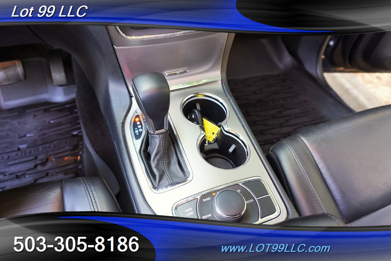 2018 Jeep Grand Cherokee Limited 4X4 V6 3.6L Auto Heated AC Leather Pano  Lifted Black Wheels NEWER OFF ROAD TIRES - Photo 27 - Milwaukie, OR 97267
