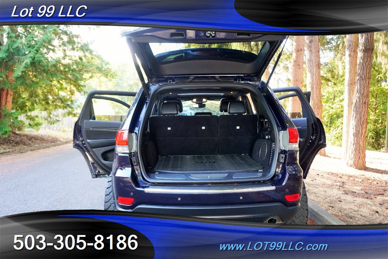 2018 Jeep Grand Cherokee Limited 4X4 V6 3.6L Auto Heated AC Leather Pano  Lifted Black Wheels NEWER OFF ROAD TIRES - Photo 32 - Milwaukie, OR 97267