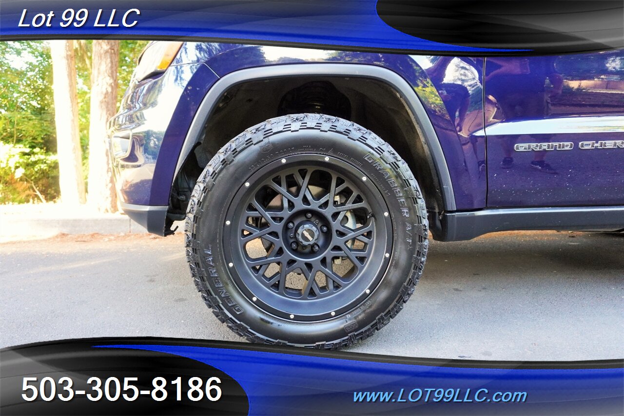 2018 Jeep Grand Cherokee Limited 4X4 V6 3.6L Auto Heated AC Leather Pano  Lifted Black Wheels NEWER OFF ROAD TIRES - Photo 38 - Milwaukie, OR 97267