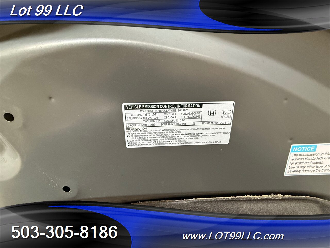 2017 Honda CR-V EXL AWD 104k 33MPG Heated Leather Moon Roof   - Photo 47 - Milwaukie, OR 97267