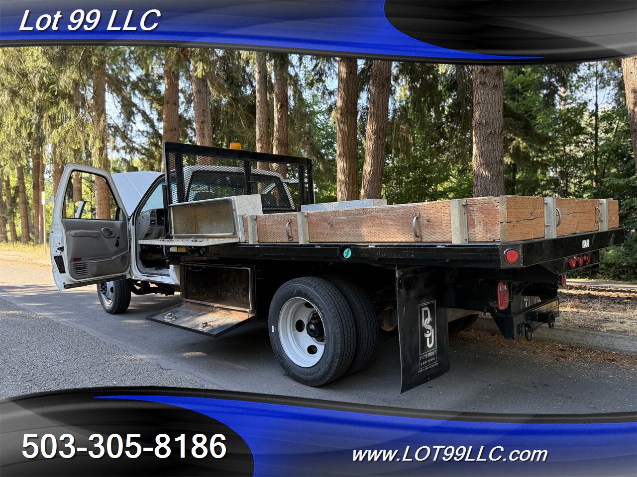 2002 GMC Sierra 3500 6.5 Diesel NEW TIRES Flat Bed Dually   - Photo 35 - Milwaukie, OR 97267