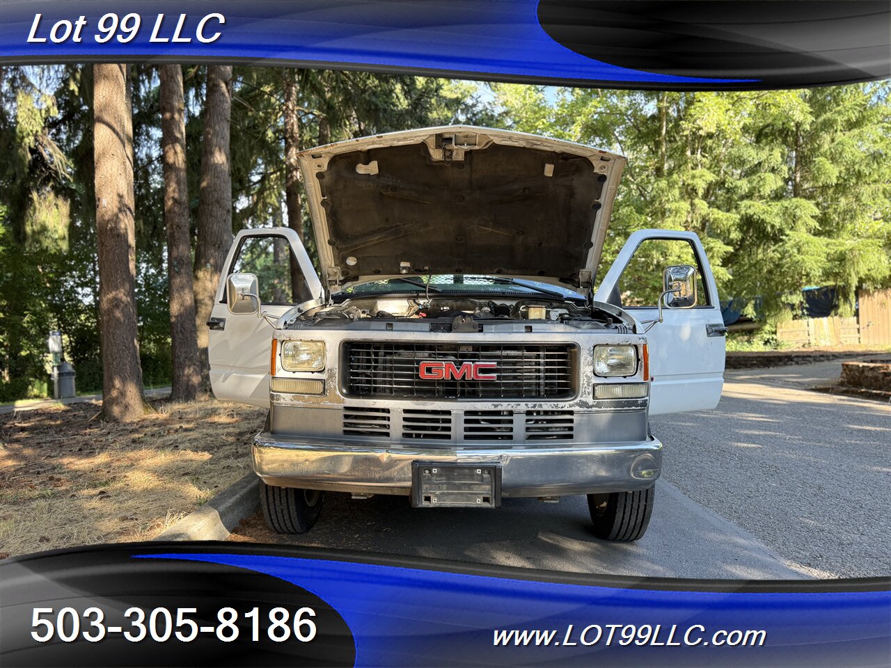 2002 GMC Sierra 3500 6.5 Diesel NEW TIRES Flat Bed Dually   - Photo 28 - Milwaukie, OR 97267