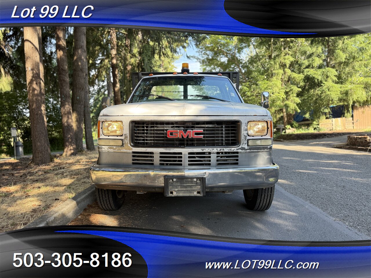 2002 GMC Sierra 3500 6.5 Diesel NEW TIRES Flat Bed Dually   - Photo 4 - Milwaukie, OR 97267