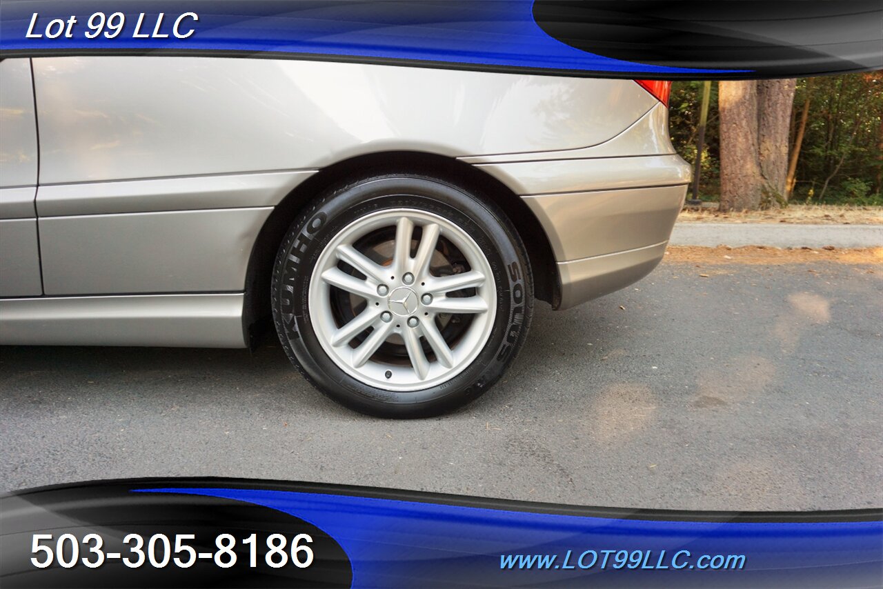 2003 Mercedes-Benz C 230 Kompressor Only 60K Leather Pano Roof   - Photo 24 - Milwaukie, OR 97267