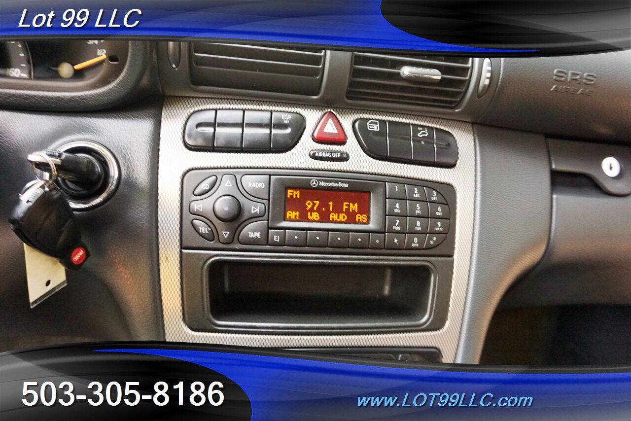 2003 Mercedes-Benz C 230 Kompressor Only 60K Leather Pano Roof   - Photo 20 - Milwaukie, OR 97267