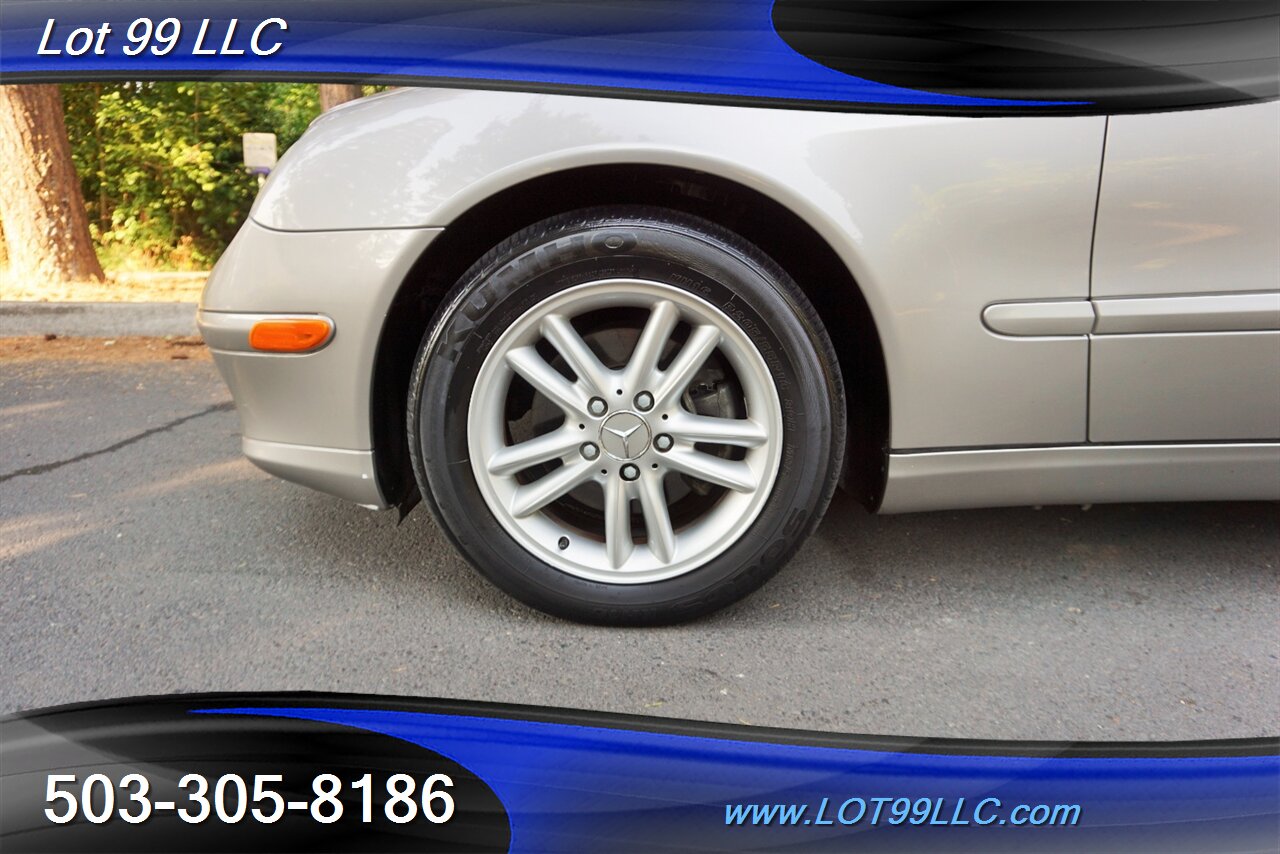 2003 Mercedes-Benz C 230 Kompressor Only 60K Leather Pano Roof   - Photo 35 - Milwaukie, OR 97267