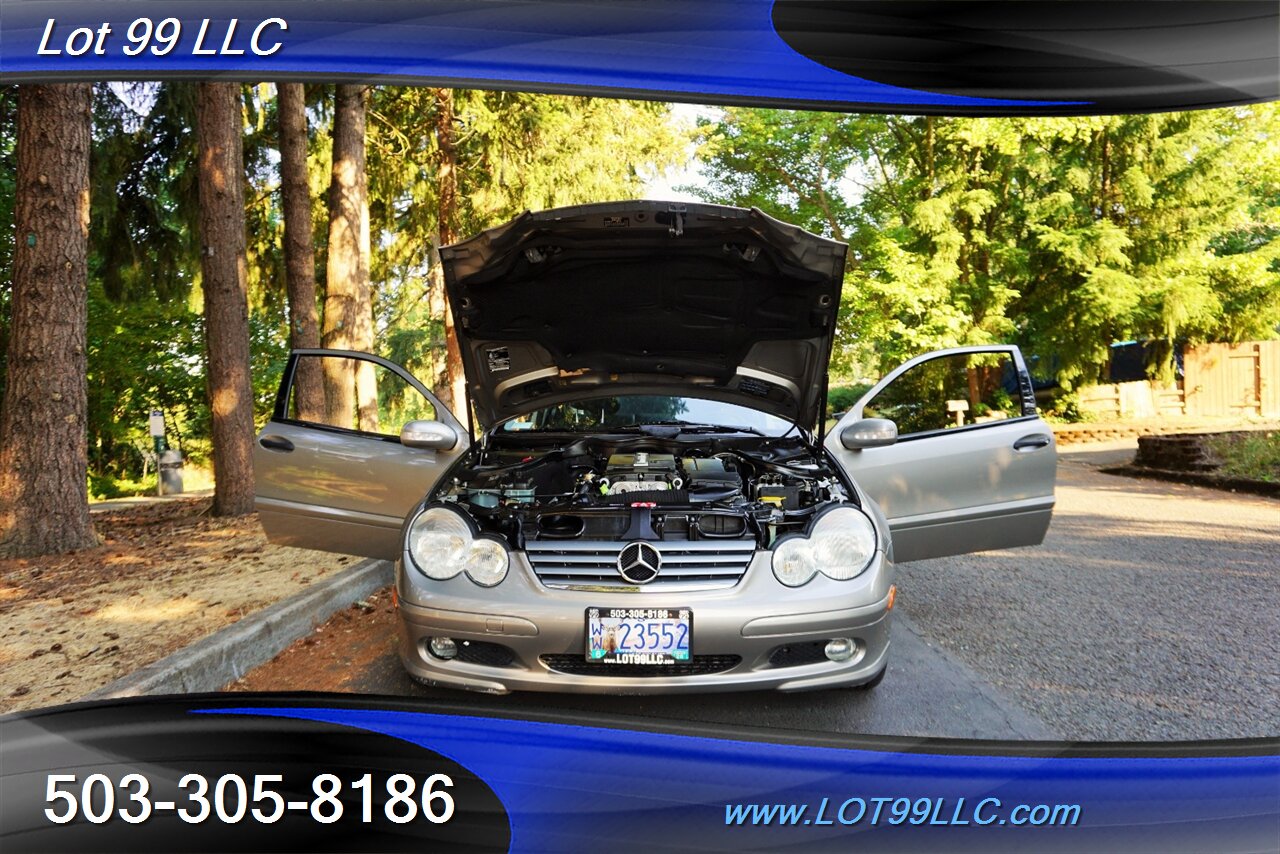 2003 Mercedes-Benz C 230 Kompressor Only 60K Leather Pano Roof   - Photo 26 - Milwaukie, OR 97267
