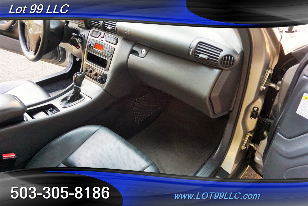 2003 Mercedes-Benz C 230 Kompressor Only 60K Leather Pano Roof   - Photo 33 - Milwaukie, OR 97267