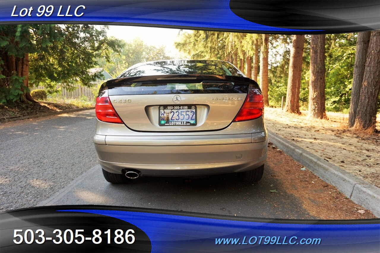 2003 Mercedes-Benz C 230 Kompressor Only 60K Leather Pano Roof   - Photo 10 - Milwaukie, OR 97267