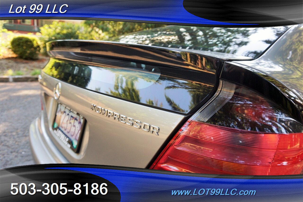 2003 Mercedes-Benz C 230 Kompressor Only 60K Leather Pano Roof   - Photo 31 - Milwaukie, OR 97267