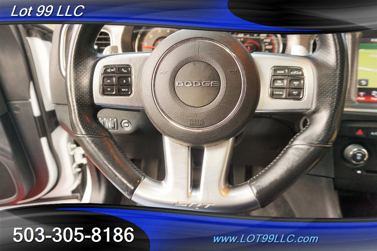 2013 Dodge Charger SRT8 Sedan 6.4L Auto Heated Leather Seats Moon RF  Chrome Wheels Newer Tires *** NEW REBUILD ENGINE WITH RECEIPTS **** - Photo 21 - Milwaukie, OR 97267