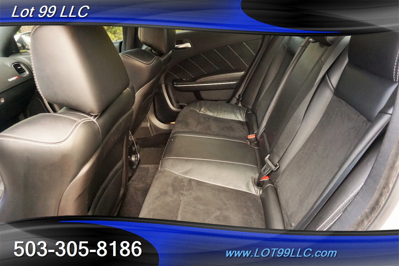 2013 Dodge Charger SRT8 Sedan 6.4L Auto Heated Leather Seats Moon RF  Chrome Wheels Newer Tires *** NEW REBUILD ENGINE WITH RECEIPTS **** - Photo 14 - Milwaukie, OR 97267