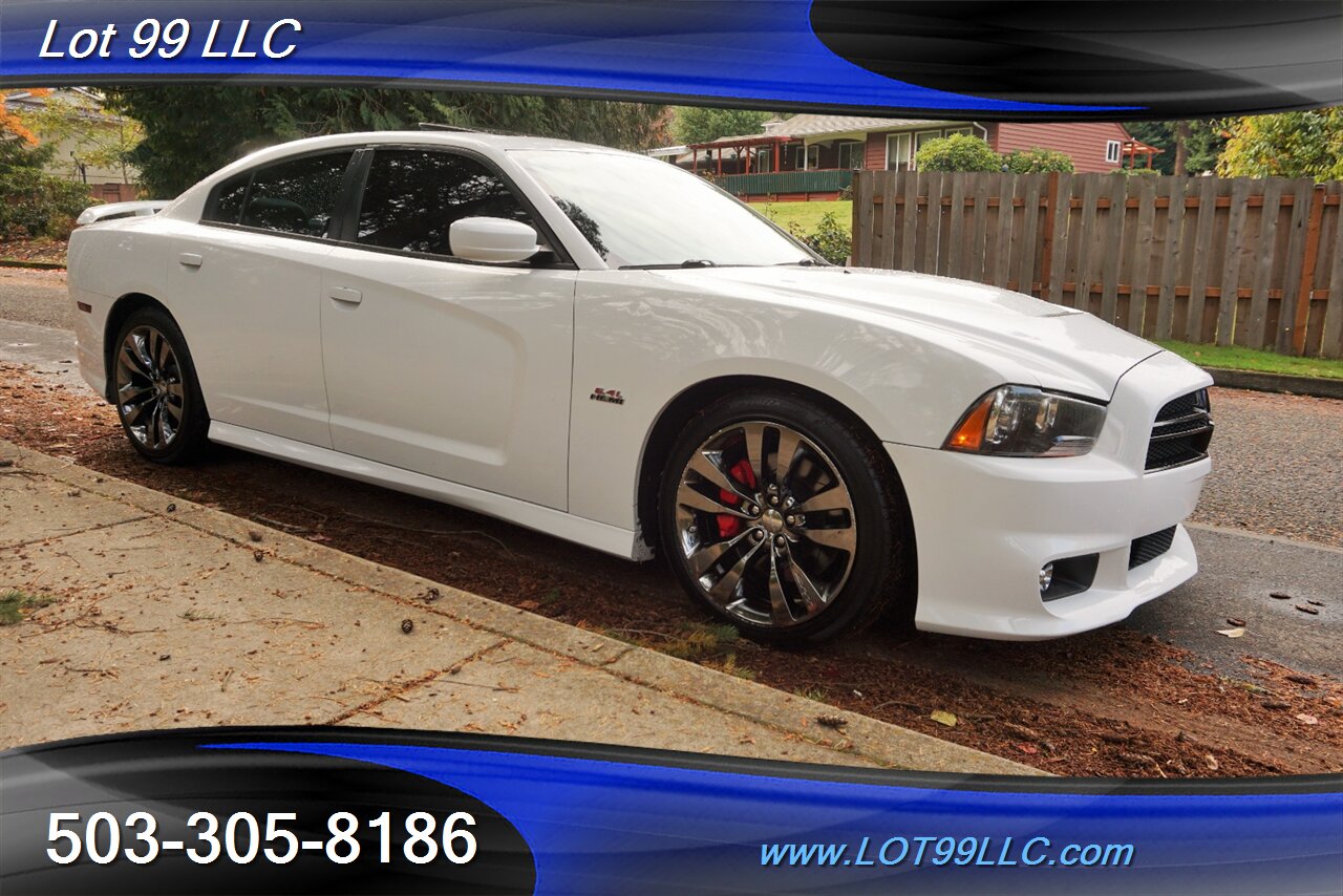 2013 Dodge Charger SRT8 Sedan 6.4L Auto Heated Leather Seats Moon RF  Chrome Wheels Newer Tires *** NEW REBUILD ENGINE WITH RECEIPTS **** - Photo 7 - Milwaukie, OR 97267