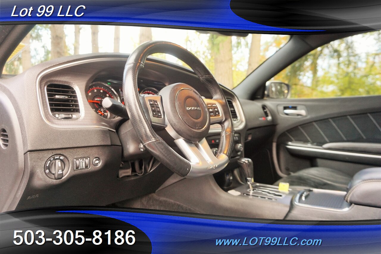 2013 Dodge Charger SRT8 Sedan 6.4L Auto Heated Leather Seats Moon RF  Chrome Wheels Newer Tires *** NEW REBUILD ENGINE WITH RECEIPTS **** - Photo 12 - Milwaukie, OR 97267
