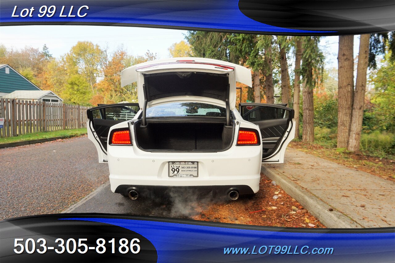 2013 Dodge Charger SRT8 Sedan 6.4L Auto Heated Leather Seats Moon RF  Chrome Wheels Newer Tires *** NEW REBUILD ENGINE WITH RECEIPTS **** - Photo 28 - Milwaukie, OR 97267