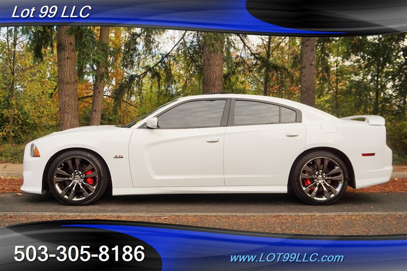 2013 Dodge Charger SRT8 Sedan 6.4L Auto Heated Leather Seats Moon RF  Chrome Wheels Newer Tires *** NEW REBUILD ENGINE WITH RECEIPTS ****