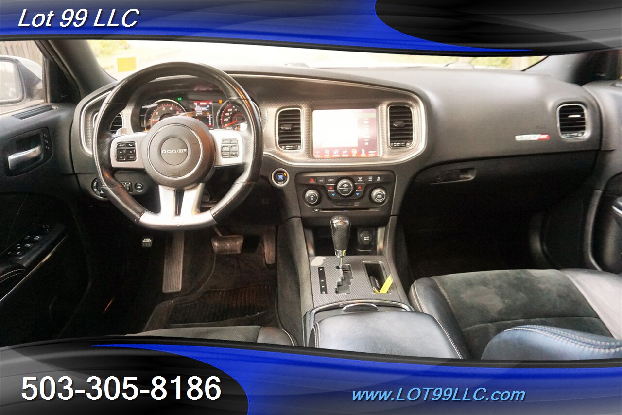 2013 Dodge Charger SRT8 Sedan 6.4L Auto Heated Leather Seats Moon RF  Chrome Wheels Newer Tires *** NEW REBUILD ENGINE WITH RECEIPTS **** - Photo 2 - Milwaukie, OR 97267