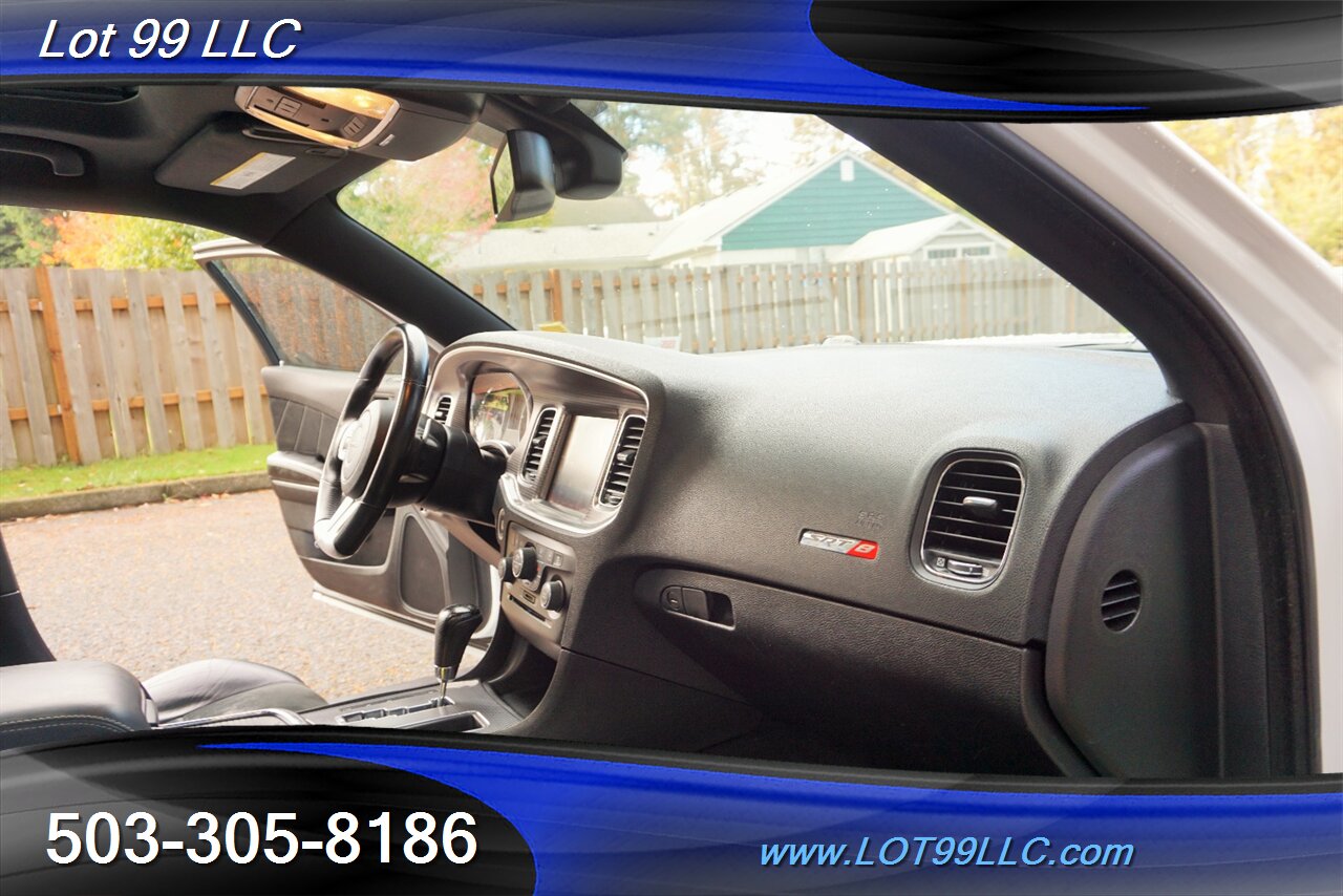 2013 Dodge Charger SRT8 Sedan 6.4L Auto Heated Leather Seats Moon RF  Chrome Wheels Newer Tires *** NEW REBUILD ENGINE WITH RECEIPTS **** - Photo 16 - Milwaukie, OR 97267