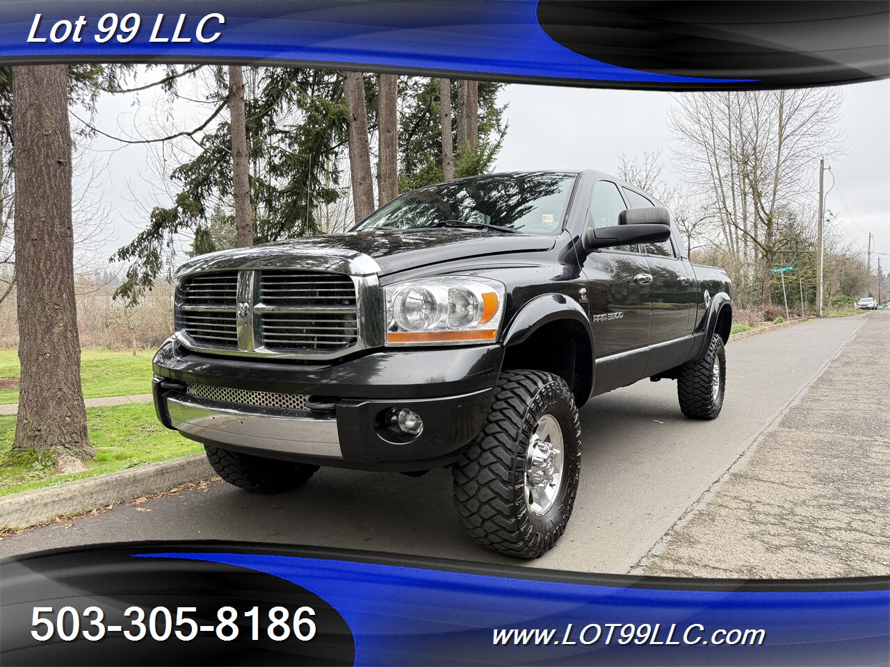 2006 Dodge Ram 3500 Laramie Mega Cab 5.9 Cummins Diesel Leather   - Photo 3 - Milwaukie, OR 97267