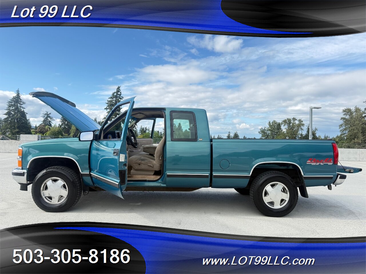 1998 Chevrolet Silverado 1500 Extended Cab 4X4 Vortec 5.7L V8  6 Passenger - Photo 17 - Milwaukie, OR 97267