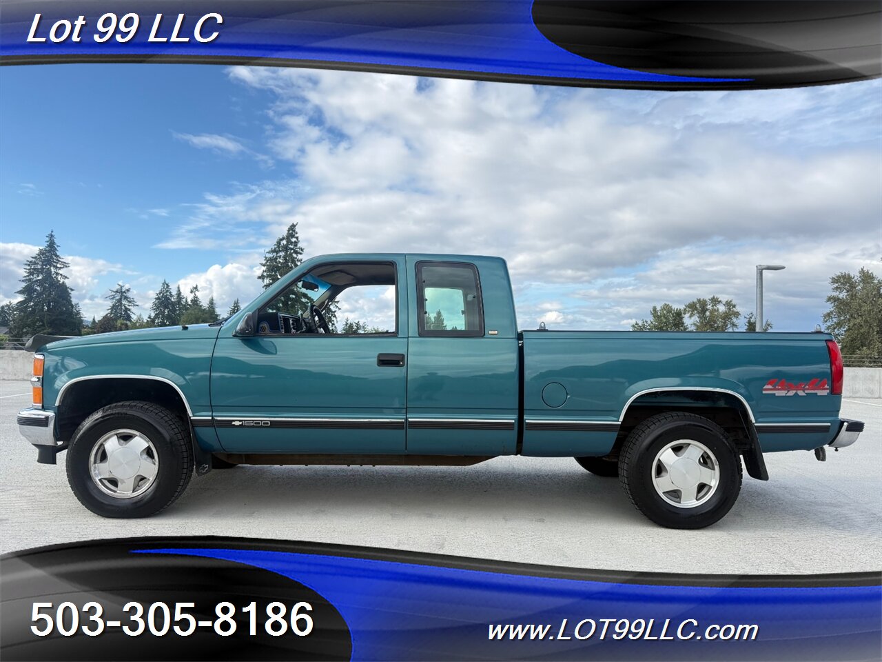 1998 Chevrolet Silverado 1500 Extended Cab 4X4 Vortec 5.7L V8  6 Passenger - Photo 1 - Milwaukie, OR 97267