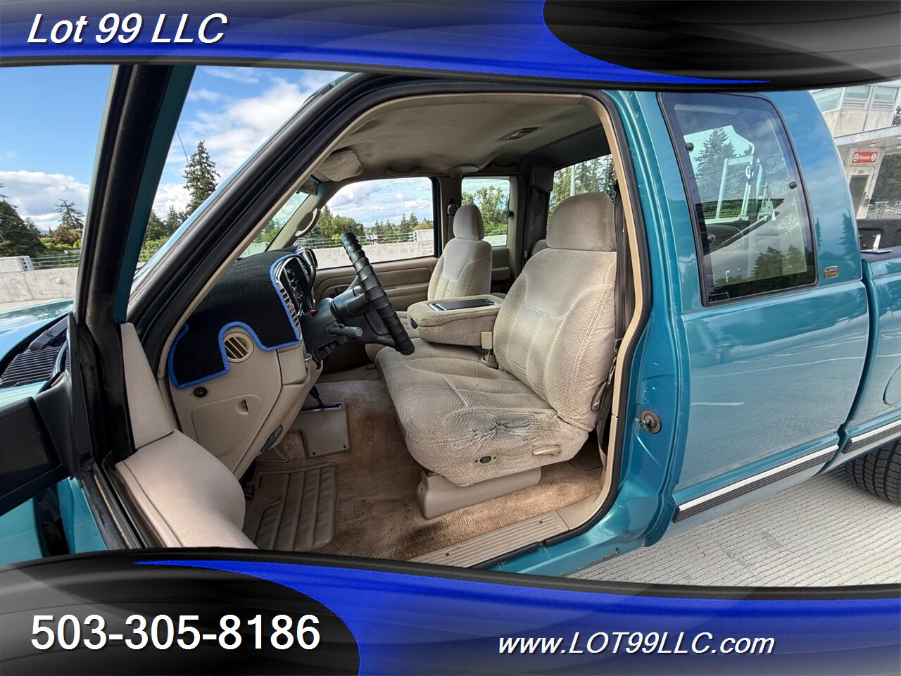1998 Chevrolet Silverado 1500 Extended Cab 4X4 Vortec 5.7L V8  6 Passenger - Photo 11 - Milwaukie, OR 97267