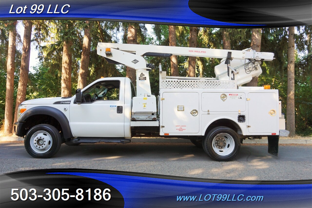 2013 Ford F-450 *F450* 4X4 SINGLE CAB V10 BOOM TRUCK 1 OWNER - Photo 1 - Milwaukie, OR 97267