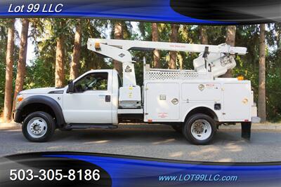 2013 Ford F-450 *F450* 4X4 SINGLE CAB V10 BOOM TRUCK 1 OWNER Truck